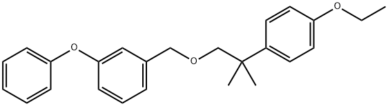 エトフェンプロックス 化学構造式