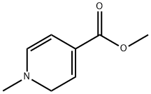 4-Pyridinecarboxylicacid,1,2-dihydro-1-methyl-,methylester(9CI) 结构式