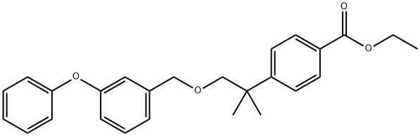 3-Phenoxybenzyl 2-(4-ethoxycarbonylphenyl)-2-methylpropyl ether|