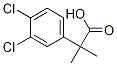 2-(3,4-Dichlorophenyl)-2-methylpropanoic acid Structure