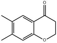 6,7-二甲基-2,3-二氢-4H-苯并吡喃-4-酮, 80859-08-1, 结构式