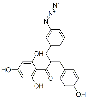 phloretinyl-3'-benzylazide Struktur