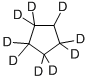环戊烷-D9, 80862-68-6, 结构式