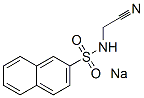 N-(氰甲基)-2-萘磺酰胺 钠盐, 80866-78-0, 结构式