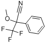 2-METHOXY-2-PHENYL-3,3,3-TRIFLUOROPROPIONITRILE Struktur