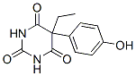 5-ETHYL-5-(P-HYDROXY- PHENYL)BARBITURIC ACID Structure