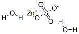 zinc(+2) cation sulfate dihydrate Struktur