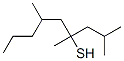 2,4,6-trimethylnonane-4-thiol Structure