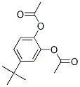 ACETIC ACID 2-ACETOXY-4-TERT-BUTYLPHENYL ESTER 结构式