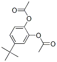 ACETIC ACID 2-ACETOXY-4-TERT-BUTYLPHENYL ESTER Structure