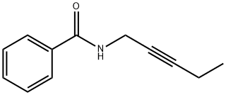 Benzamide,  N-2-pentynyl-  (9CI) Structure