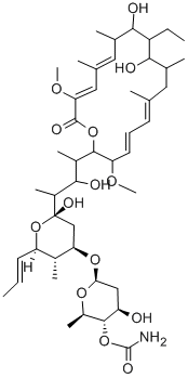 コンカナマイシンA 化学構造式