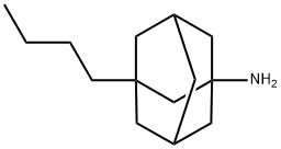 3-butyladamantan-1-amine 结构式