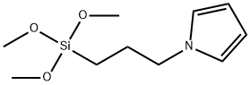 N-(3-三甲氧基硅丙基)吡咯,80906-67-8,结构式