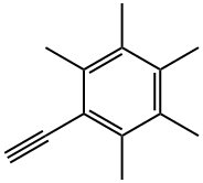 1-Ethynyl-2,3,4,5,6-pentamethylbenzene 结构式