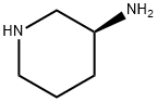 (S)-3-アミノピペリジン 化学構造式