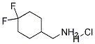 (4,4-Difluorocyclohexyl)methanamine HCl Struktur