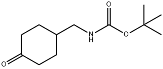 N-BOC-4-酮-环己甲胺, 809273-70-9, 结构式