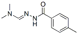Benzoic acid, 4-methyl-, (2E)-[(dimethylamino)methylene]hydrazide (9CI) 化学構造式