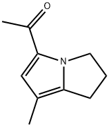 Ethanone, 1-(2,3-dihydro-7-methyl-1H-pyrrolizin-5-yl)- (9CI) 结构式