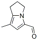 1H-Pyrrolizine-5-carboxaldehyde, 2,3-dihydro-7-methyl- (9CI) 化学構造式
