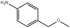 4-甲氧基甲基苯胺, 80936-82-9, 结构式
