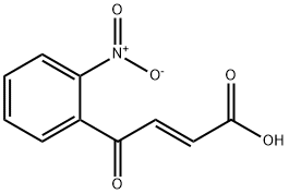 (E)-4-(2-Nitrophenyl)-4-oxo-2-butenoic acid 结构式