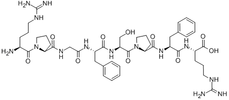 ARG-PRO-GLY-PHE-SER-PRO-PHE-ARG Structure