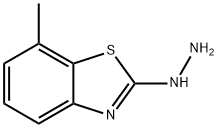 2(3H)-Benzothiazolone,7-methyl-,hydrazone(9CI) 结构式