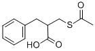 (RS)-2-乙酰基磺酰基甲基-3-苯丙酸, 80969-99-9, 结构式
