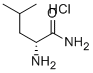 H-D-LEU-NH2 HCL Structure