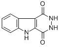 1H-Pyridazino(4,5-b)indole-1,4(5H)-dione, 2,3-dihydro- Structure