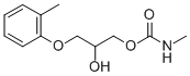 CARBAMIC ACID, METHYL-, 2-HYDROXY-3-(o-TOLYLOXY)PROPYL ESTER|