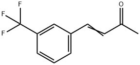 1-[3-(TRIFLUOROMETHYL)PHENYL]BUT-1-EN-3-ONE Struktur
