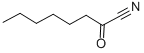 2-オキソオクタンニトリル 化学構造式