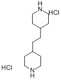 4,4'-ETHYLENEDIPIPERIDINE DIHYDROCHLORIDE Structure