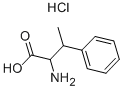 Β-甲基-DL-苯丙氨酸盐酸盐, 80997-87-1, 结构式