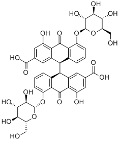 81-27-6 Sennoside AMetabolismBenefitsPhysicochemical property