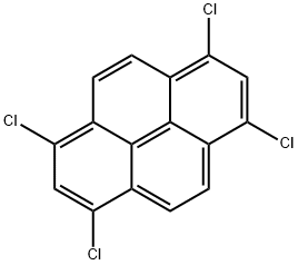 1,3,6,8-tetrachloropyrene Struktur