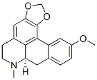 (7aR)-6,7,7a,8-テトラヒドロ-11-メトキシ-7-メチル-5H-ベンゾ[g]-1,3-ベンゾジオキソロ[6,5,4-de]キノリン 化学構造式