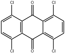 1,4,5,8-Tetrachloroanthraquinone Struktur