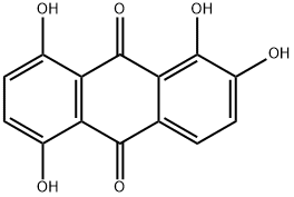 1,2,5,8-TETRAHYDROXYANTHRAQUINONE|醌茜素