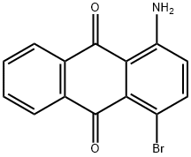 1-アミノ-4-ブロモアントラキノン 化学構造式