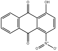 1-ヒドロキシ-4-ニトロアントラキノン 化学構造式