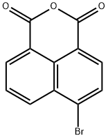 4-ブロモ-1,8-ナフタル酸無水物 化学構造式