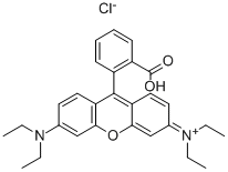 9-(2-Carboxyphenyl)-3,6-bis(di-ethylamino)-xanthyliumchlorid