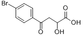 4-Bromo-alpha-hydroxy-gamma-oxobenzenebutanoic acid Struktur