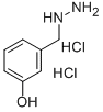 3-HYDROXYBENZYLHYDRAZINE DIHYDROCHLORIDE Structure