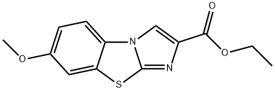 ETHYL 7-METHOXYIMIDAZO[2,1-B]BENZOTHIAZOLE-2-CARBOXYLATE Structure