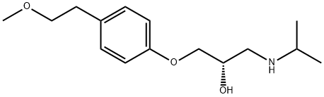 (S)-(-)-METOPROLOL Struktur